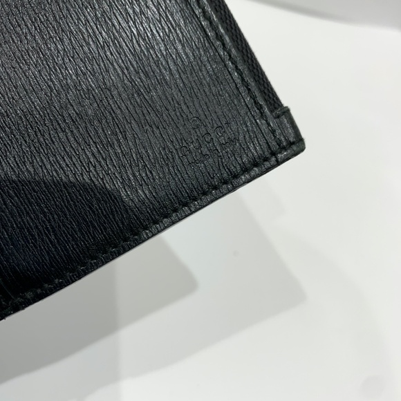 Gucci Black G Metallic Logo Long Wallet Sku#85429 (Gently used, snap loose) - Picture 8 of 15